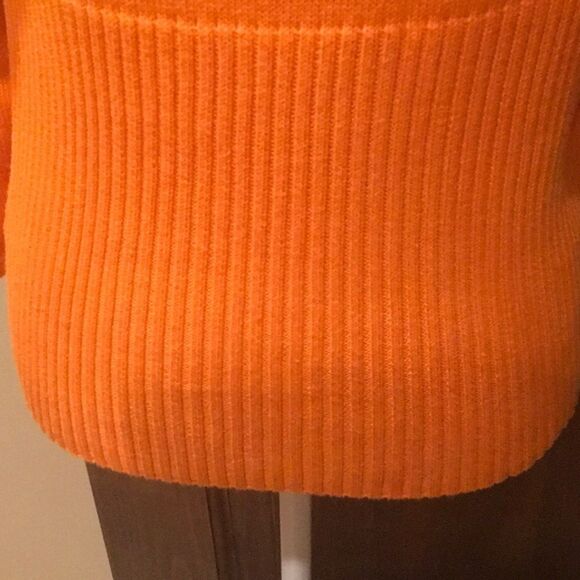 LOFT Orange Sweater - Picture 2 of 5